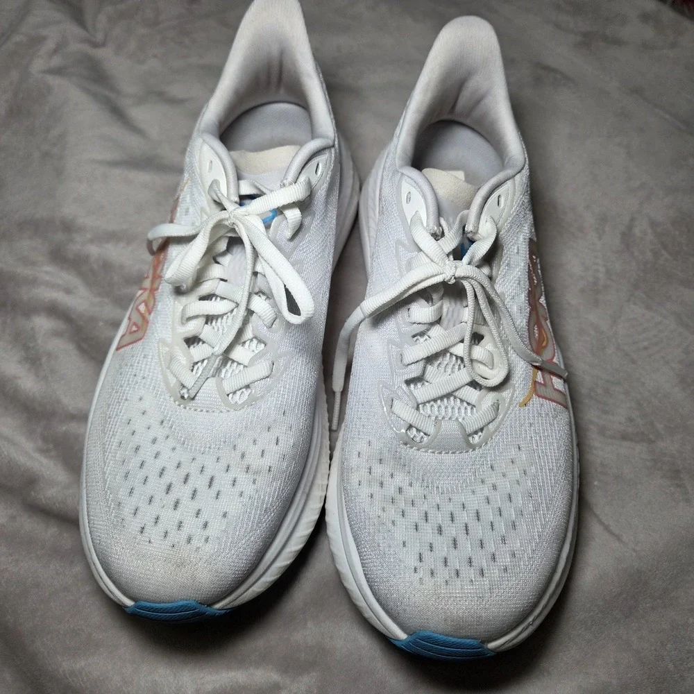 HOKA Mach 6 Running Shoes Women's Size 8.5‎ B White Nimbus Cloud